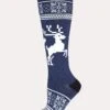 Hot Chillys Women's Holiday Fever Mid Volume Sock