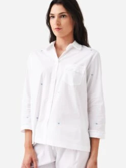 Lenora Women's Josie Heart Cotton Pajama Set