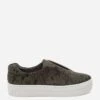 J/Slides Women's Heidi Leather Sneaker