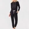 Monrow Women's Hooded Jumpsuit