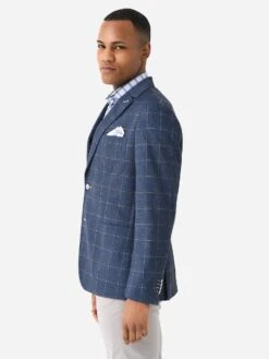 Blue Industry Men's Digital Print Stretch Jacket -Standrews Links Officials Store JBIS23 M1xNAVYxAlt3 91575867