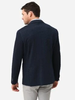 Blue Industry Men's Heathered Jersey Jacket 11 Blue Industry Men's Heathered Jersey Jacket -Standrews Links Officials Store JBIW20 M30xNAVYxAlt5 78005332
