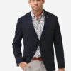 Blue Industry Men's Heathered Jersey Jacket