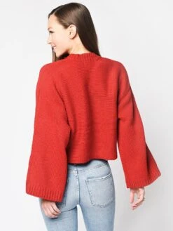 BB Dakota Women’s Neck Yourself Sweater -Standrews Links Officials Store JJ306594 APPLEREDalt2