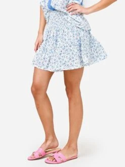 J. Marie Women's Hughs Skort 6 J. Marie Women's Hughs Skort -Standrews Links Officials Store JM2296xBLUEFLORALBLUEEMBROIDERYxAlt2 72669743