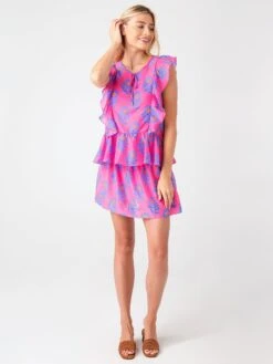 J. Marie Women's Piper Skort -Standrews Links Officials Store JM906xPINKBLUExAlt1 43706628