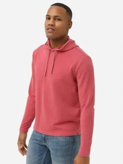 Johnnie-O Men's Satchel Burn Out Washed Pullover Hoodie 6 Johnnie-O Men's Satchel Burn Out Washed Pullover Hoodie -Standrews Links Officials Store JMKO3090xMALIBUREDxAlt2 78680000