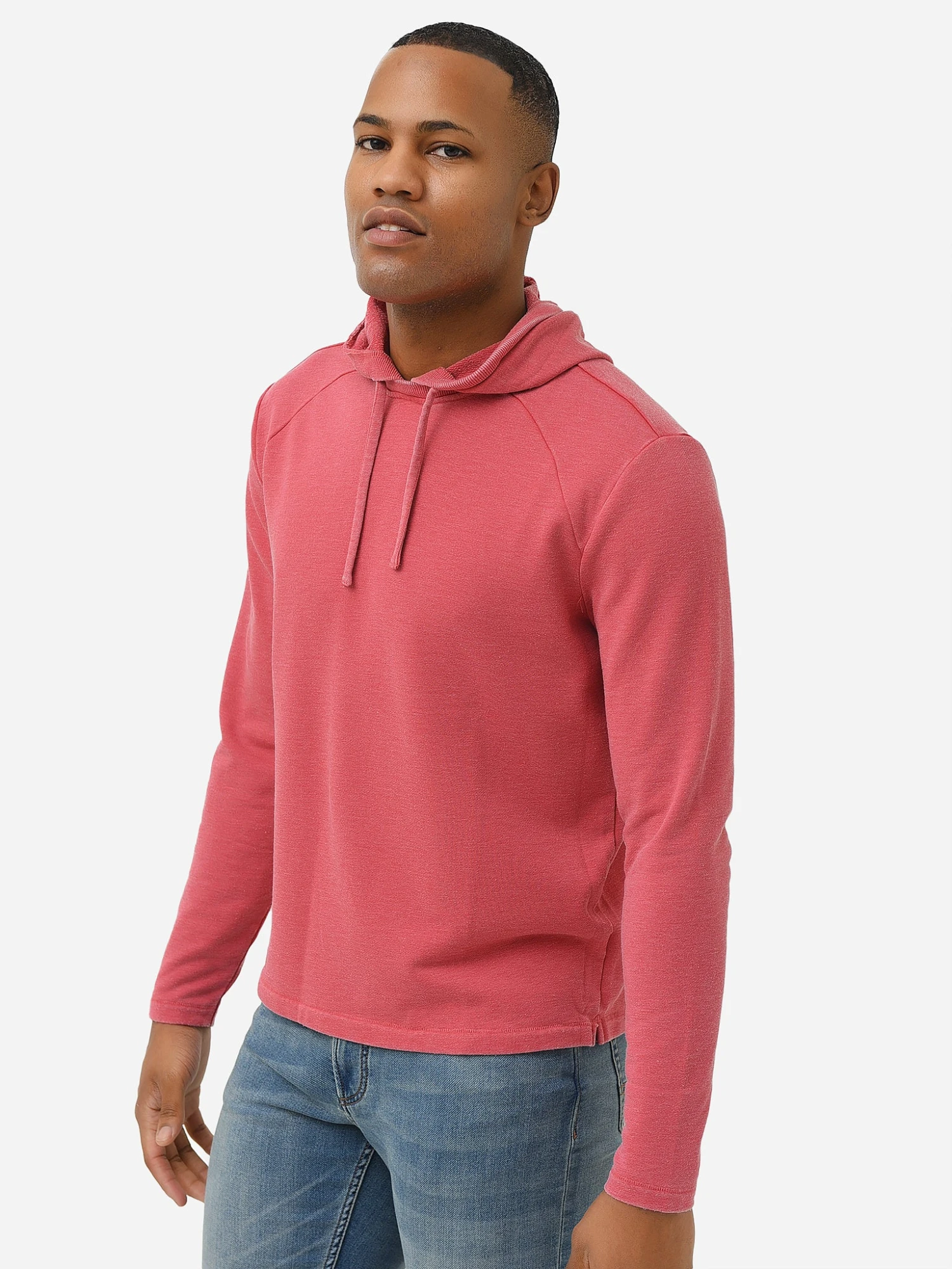 Johnnie-O Men's Satchel Burn Out Washed Pullover Hoodie 3 Johnnie-O Men's Satchel Burn Out Washed Pullover Hoodie - Image 3