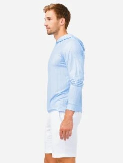 Johnnie-O Men's Suni Prep-Formance T-Shirt Hoodie -Standrews Links Officials Store JMLT2690xMALIBLUxAlt3 73422112