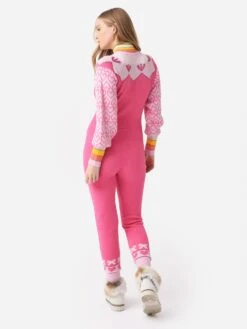 LoveShackFancy Women's Lali Jumpsuit -Standrews Links Officials Store K1100 1278xSWEETHEARTPINKxAlt1 86664097