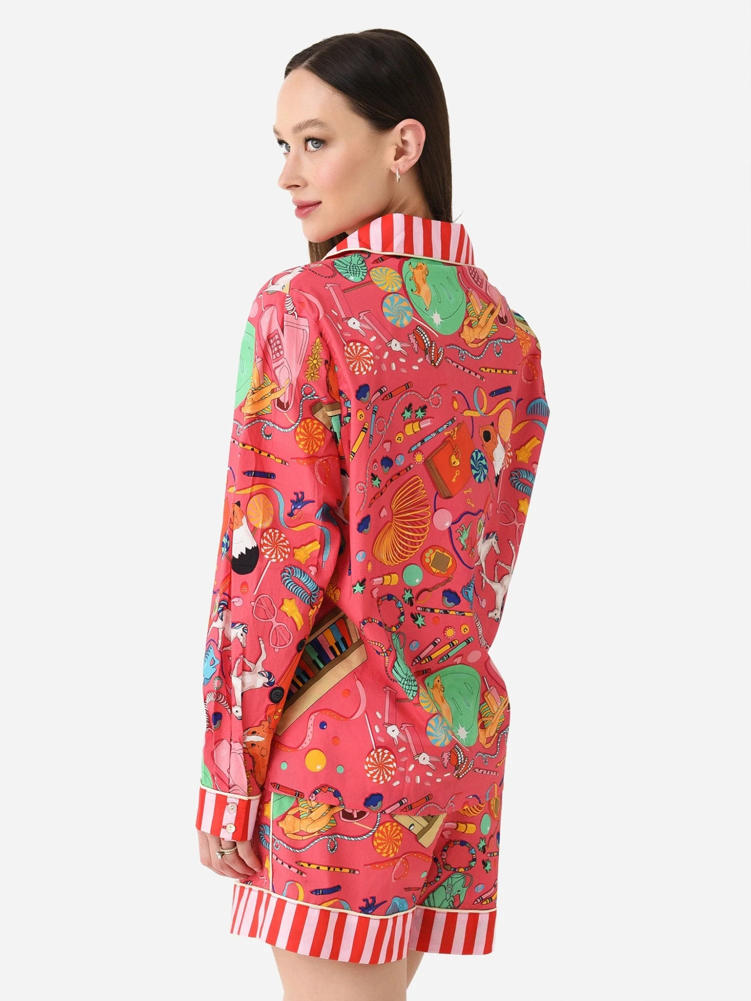 Karen Mabon Women's Bedroom Floor Pajama Set 6 Karen Mabon Women's Bedroom Floor Pajama Set - Image 6