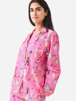 Karen Mabon Women's Skiers Long Pajama Set