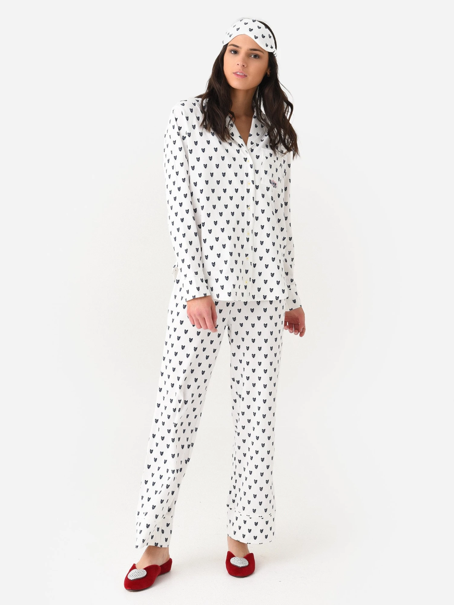 Kerri Rosenthal Women's Betty Pajama Set 2 Kerri Rosenthal Women's Betty Pajama Set - Image 2