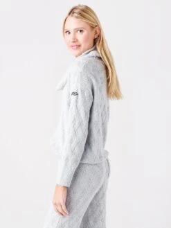 Kjus Women's Geneva Sweater -Standrews Links Officials Store LC35 K02xSILVERFOGMELANGExAlt2 51640785