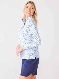 Peter Millar Women's Crown Sport Collection Lightweight Sun Comfort Base Layer Shirt -Standrews Links Officials Store LF21EK07xSRNBCxAlt2 40600813