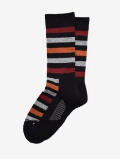 Feetures Men's Atherton Rib Cushion Crew Sock