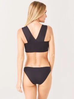 L Space Women's Parker Bikini Top -Standrews Links Officials Store LSPAT17xBLACKxAlt3 33938011