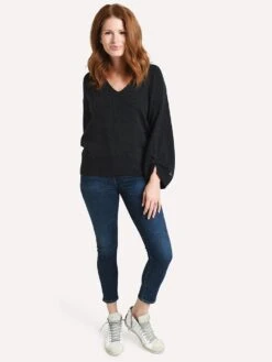 Brochu Walker Casimir Pullover -Standrews Links Officials Store LUX2575 DKCHARCOALMELANGEalt3