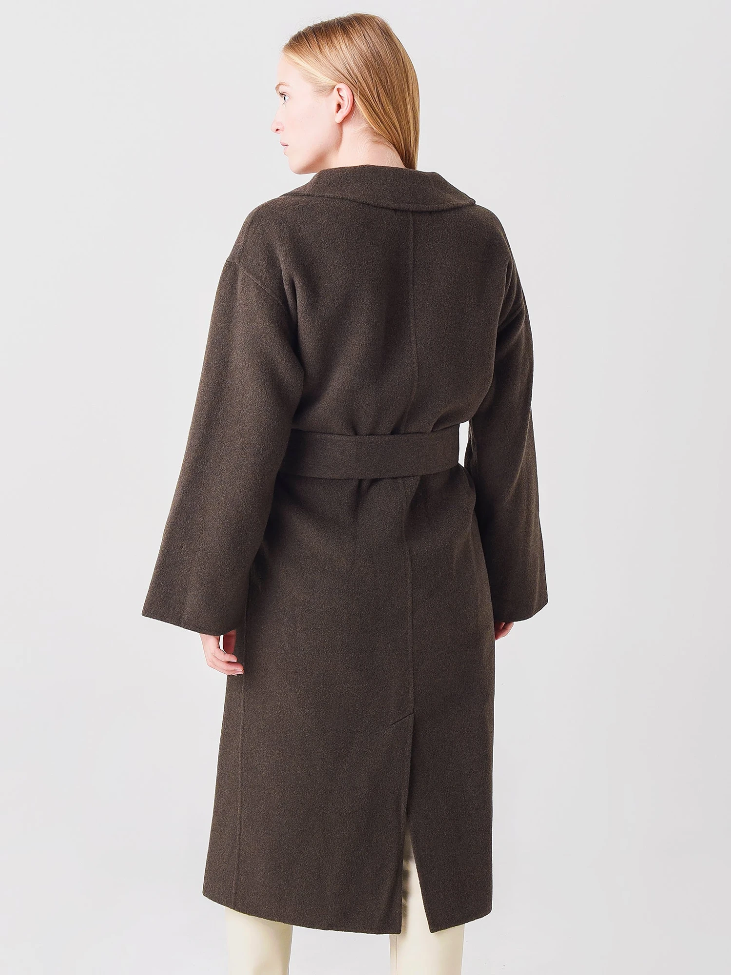 Frame Women's Double Face Wrap Coat 4 Frame Women's Double Face Wrap Coat - Image 4