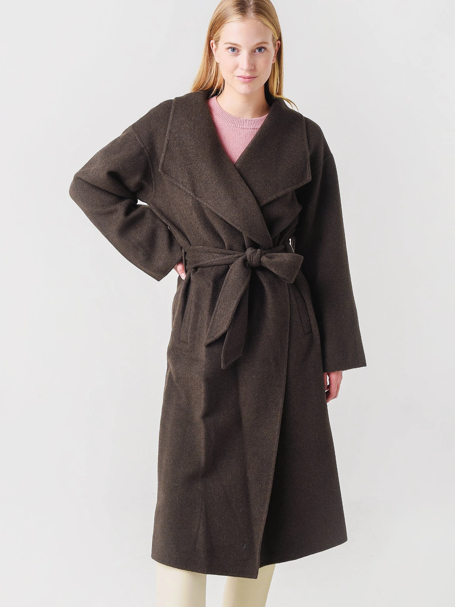 Frame Women's Double Face Wrap Coat 1 Frame Women's Double Face Wrap Coat