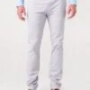 Peter Millar Collection Men's Concorde Garment Dyed Flat-Front Trouser