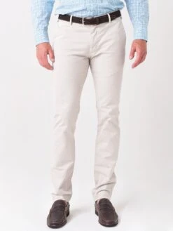 Peter Millar Collection Men's Concorde Garment Dyed Flat-Front Trouser -Standrews Links Officials Store MA21RT10xSTONExPrimary 33609018