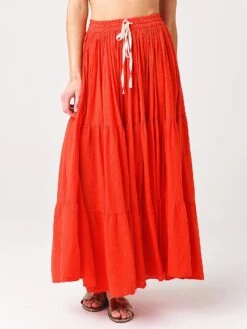 9 Seed Women's Core Cotton Tier Martinique Maxi Skirt 13 9 Seed Women's Core Cotton Tier Martinique Maxi Skirt -Standrews Links Officials Store MARTINIQUE CxDAHLIAxPrimary 31720158