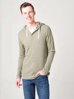 Free Fly Men's Bamboo Waffle Hoody