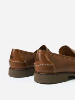 Peter Millar Crown Men's Handsewn Leather Penny Loafer -Standrews Links Officials Store ME0F64xWHISKEYxAlt5 93379301