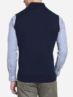 Peter Millar Men's Crown Soft Quarter-Zip Vest -Standrews Links Officials Store ME0S54xNAVYxAlt2 90364715
