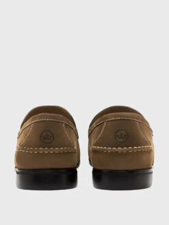 Peter Millar Crown Men's NuBuck Venetian Loafer -Standrews Links Officials Store MF20F55xARMYxAlt3 16580993