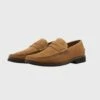 Peter Millar Crown Men's Hyperlight Handsewn Suede Penny Loafer