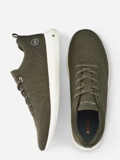 Peter Millar Men's Hyperlight Glide Sneaker -Standrews Links Officials Store MF21EF06xDARKOLIVExAlt4 42999031