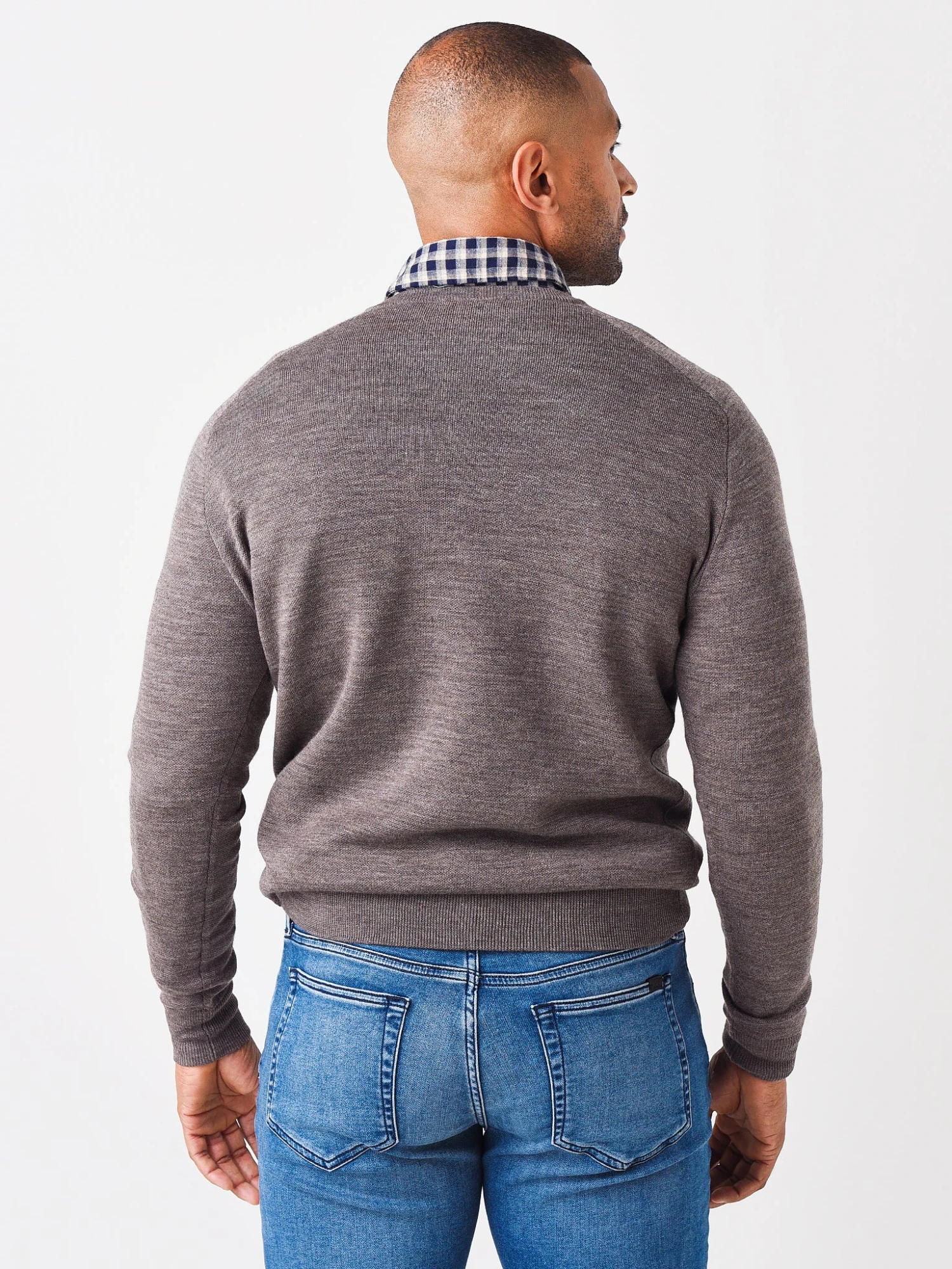 Peter Millar Men's Crown Crafted Interlock V-Neck Sweater 8 Peter Millar Men's Crown Crafted Interlock V-Neck Sweater - Image 8