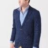 Peter Millar Crown Men's Glen Plaid Knit Soft Jacket