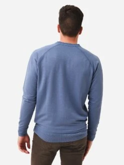 Peter Millar Crown Men's Lava Wash Crew -Standrews Links Officials Store MF22K44xSTORMBLUExAlt3 79196132