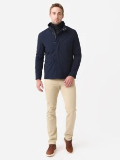 Peter Millar Crown Crafted Men's Excursionist Flex City Coat -Standrews Links Officials Store MF22XZ61xNAVYxAlt2 82985006