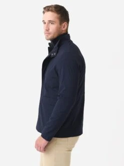 Peter Millar Crown Crafted Men's Excursionist Flex City Coat -Standrews Links Officials Store MF22XZ61xNAVYxAlt3 82985008