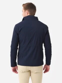 Peter Millar Crown Crafted Men's Excursionist Flex City Coat -Standrews Links Officials Store MF22XZ61xNAVYxAlt4 82985010