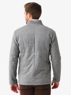 Peter Millar Crown Crafted Men's Alpine Wool Quilted Blazer -Standrews Links Officials Store MF22XZ63xNICKELxAlt4 81126027