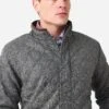 Peter Millar Crown Men's Suffolk Quilted Wool Travel Coat