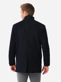 Peter Millar Men's Crown Flex Fleece City Coat -Standrews Links Officials Store MF22Z22xNAVYxAlt3 82341967