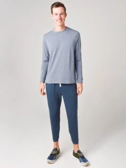 Free Fly Men's Bamboo Fleece Jogger -Standrews Links Officials Store MFJ102xBLUEDUSKxAlt3 14580959