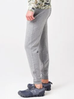 Free Fly Men's Bamboo Heritage Fleece Jogger -Standrews Links Officials Store MHJxHEATHERGRAPHITExAlt2 45603671