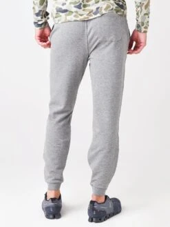 Free Fly Men's Bamboo Heritage Fleece Jogger -Standrews Links Officials Store MHJxHEATHERGRAPHITExAlt3 45603657