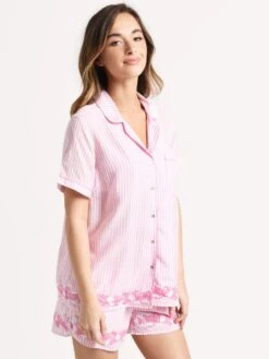 J. Marie Micaela Pajama Top 12 J. Marie Micaela Pajama Top -Standrews Links Officials Store MICAELATOP PINK PINKEMBalt1