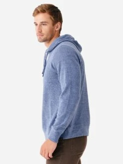 Faherty Brand Men's Legend Sweater Hoodie -Standrews Links Officials Store MKC0101xGLACIERBLUETWILLxAlt3 81366033
