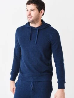 Faherty Brand Men's Legend Sweater Hoodie -Standrews Links Officials Store MKC0101xNAVYTWILLxPrimary 46720037