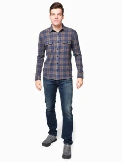 Faherty Brand Men’s Legend Sweater Shirt -Standrews Links Officials Store MKH1902 HARVESTPLAIDalt3