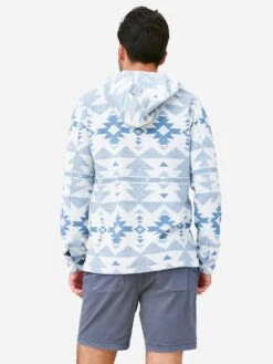 Faherty Brand Men's Doug Good Feather Cabana Pacific Hoodie -Standrews Links Officials Store MKU2236xSUMMERSIXRIVERSxAlt4 72202972